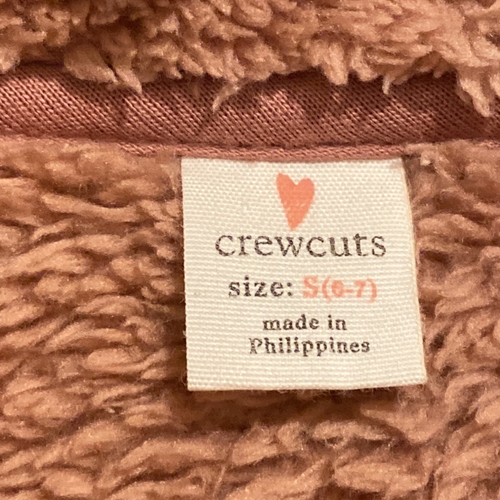 Crewcuts quarter zip teddy bear pullover - Picture 6 of 6